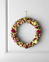 Handmade Hand Felted Wool Wreath - Multicolor Ball - 14" - ARCADIA HOME
